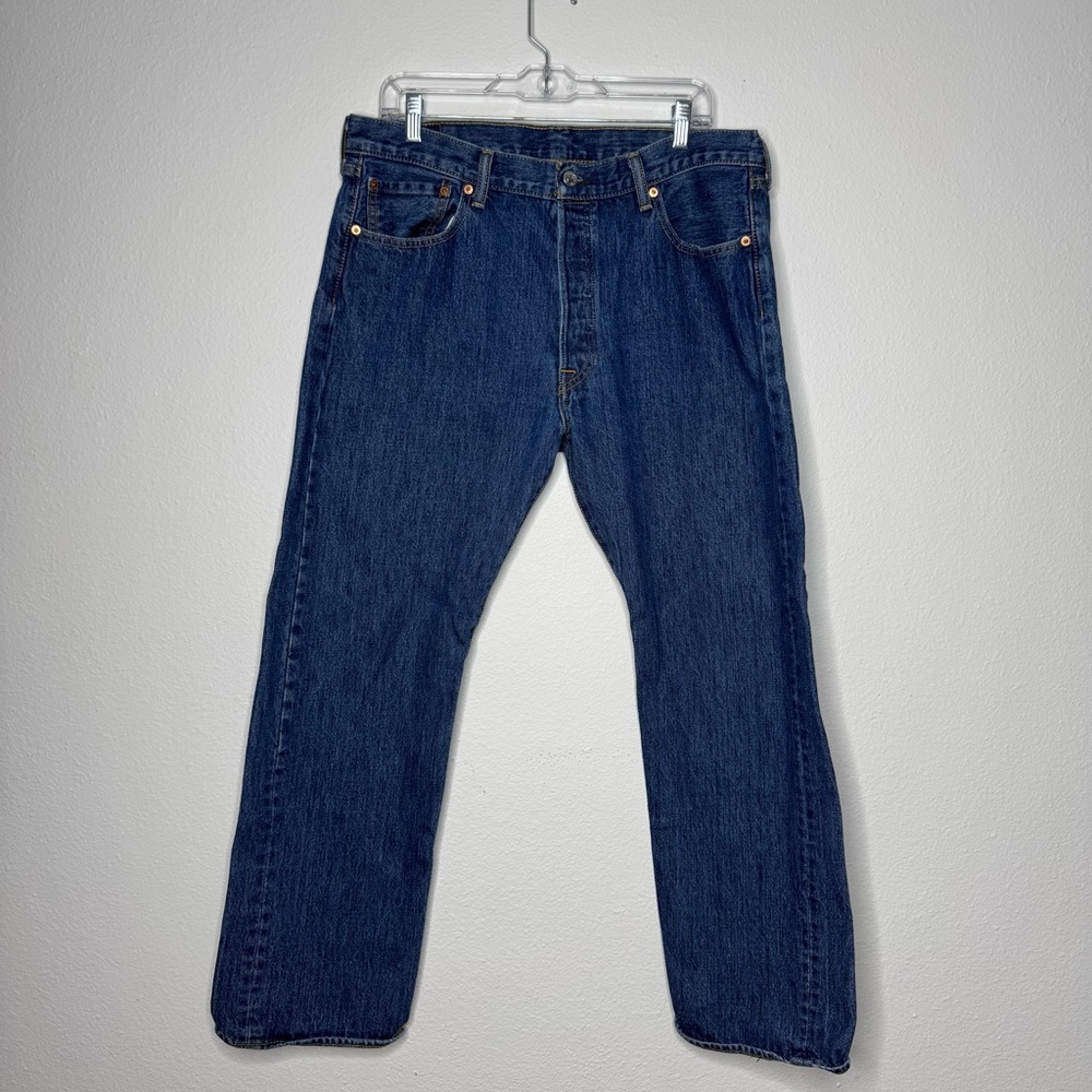 Levi's 501 XX Mens 36 x 30 Medium Wash Denim Jeans Button Fly Western Streetwear